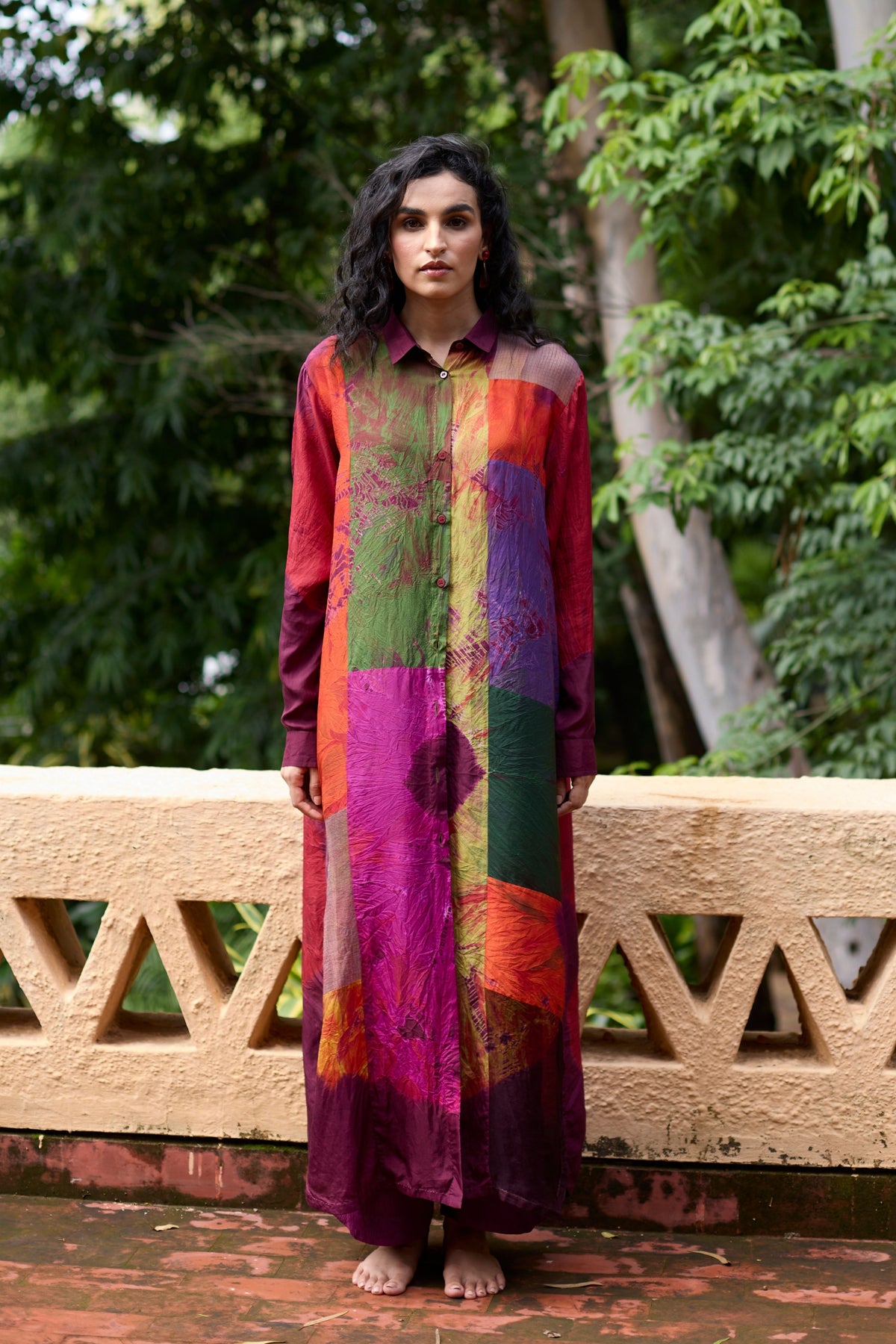 Multicolor Tunic Set