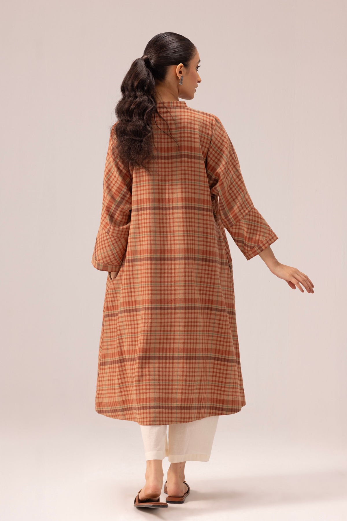 Vidushi Brown Kurta Set