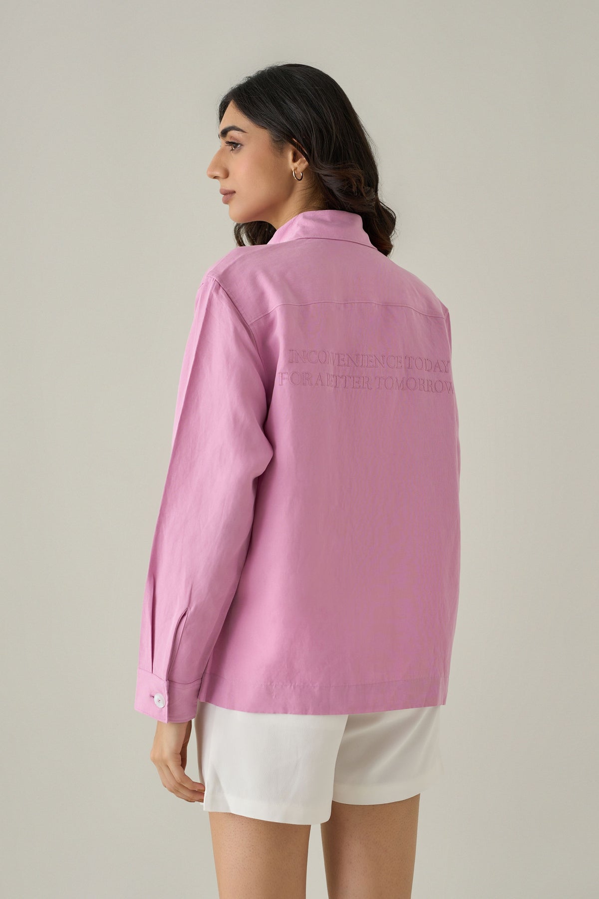 Tencel Utilitarian Shacket