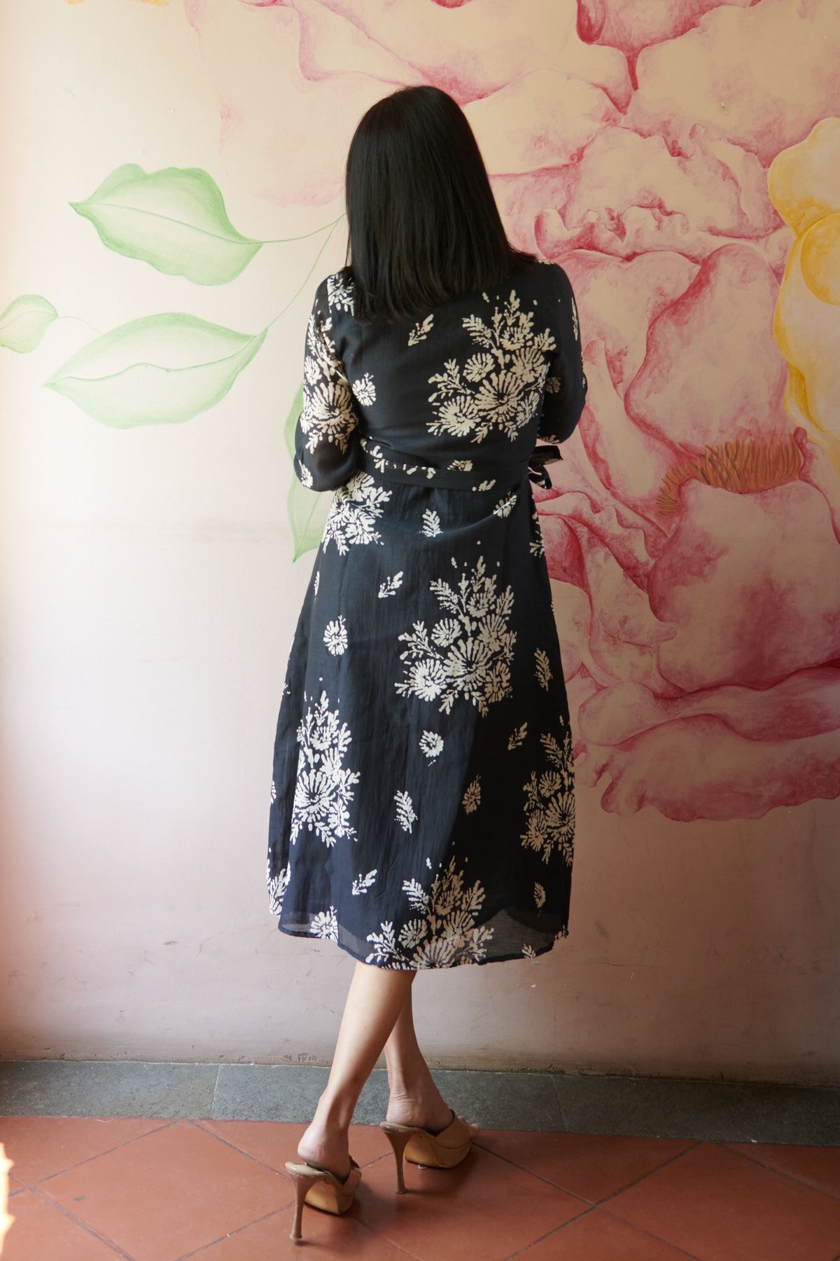 Black Button Down Dress