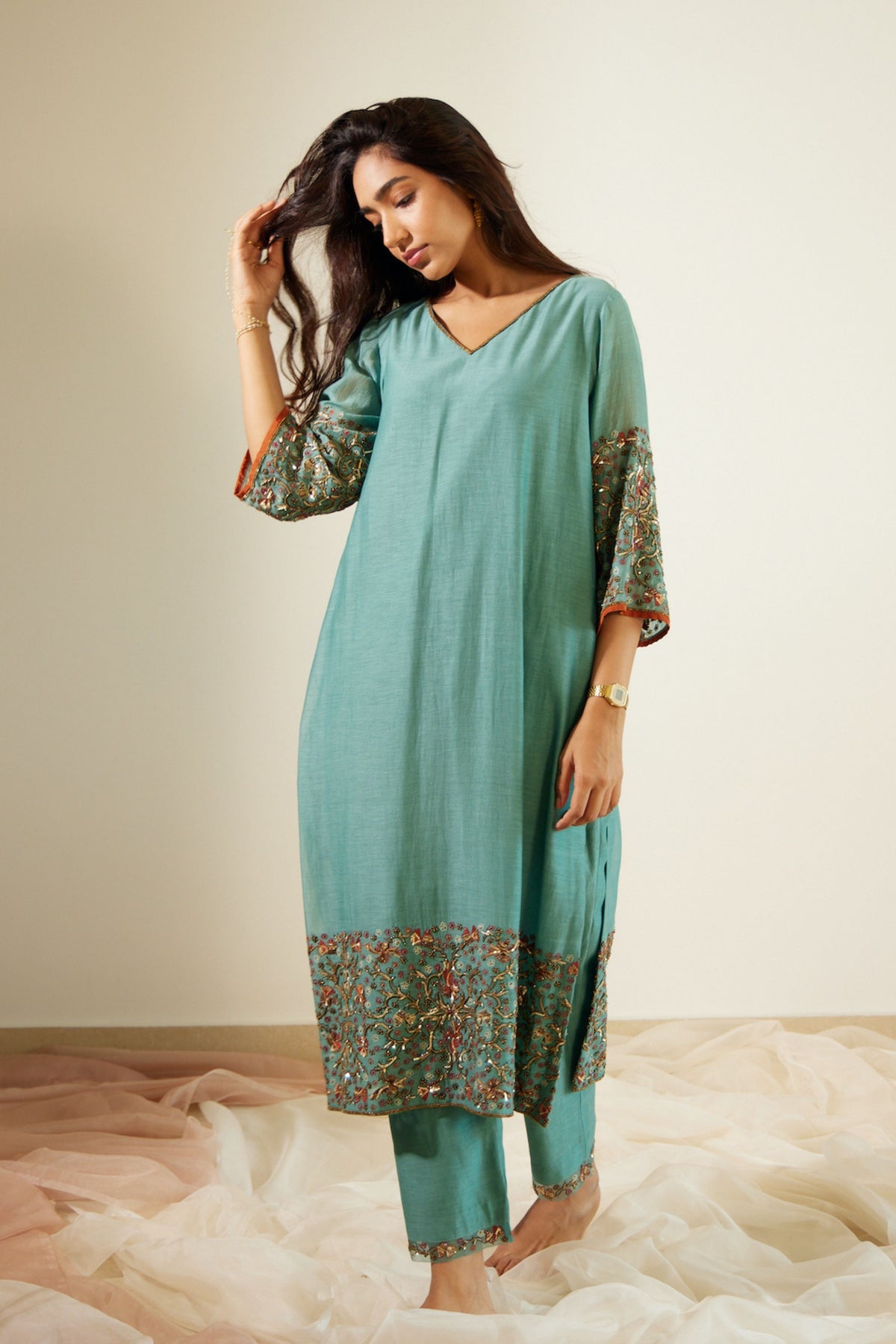 Blue Gulaal Kurta