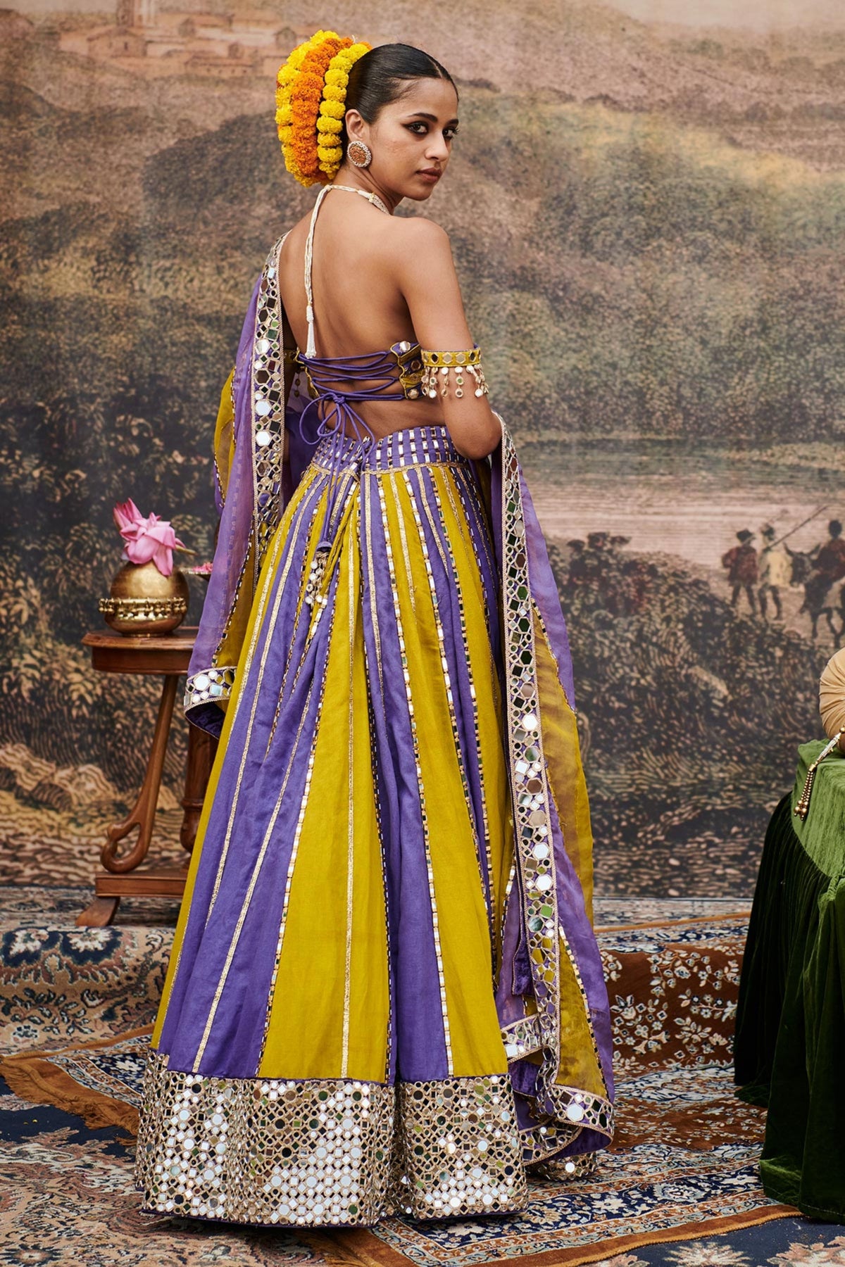 Hari Varn Lehenga Set