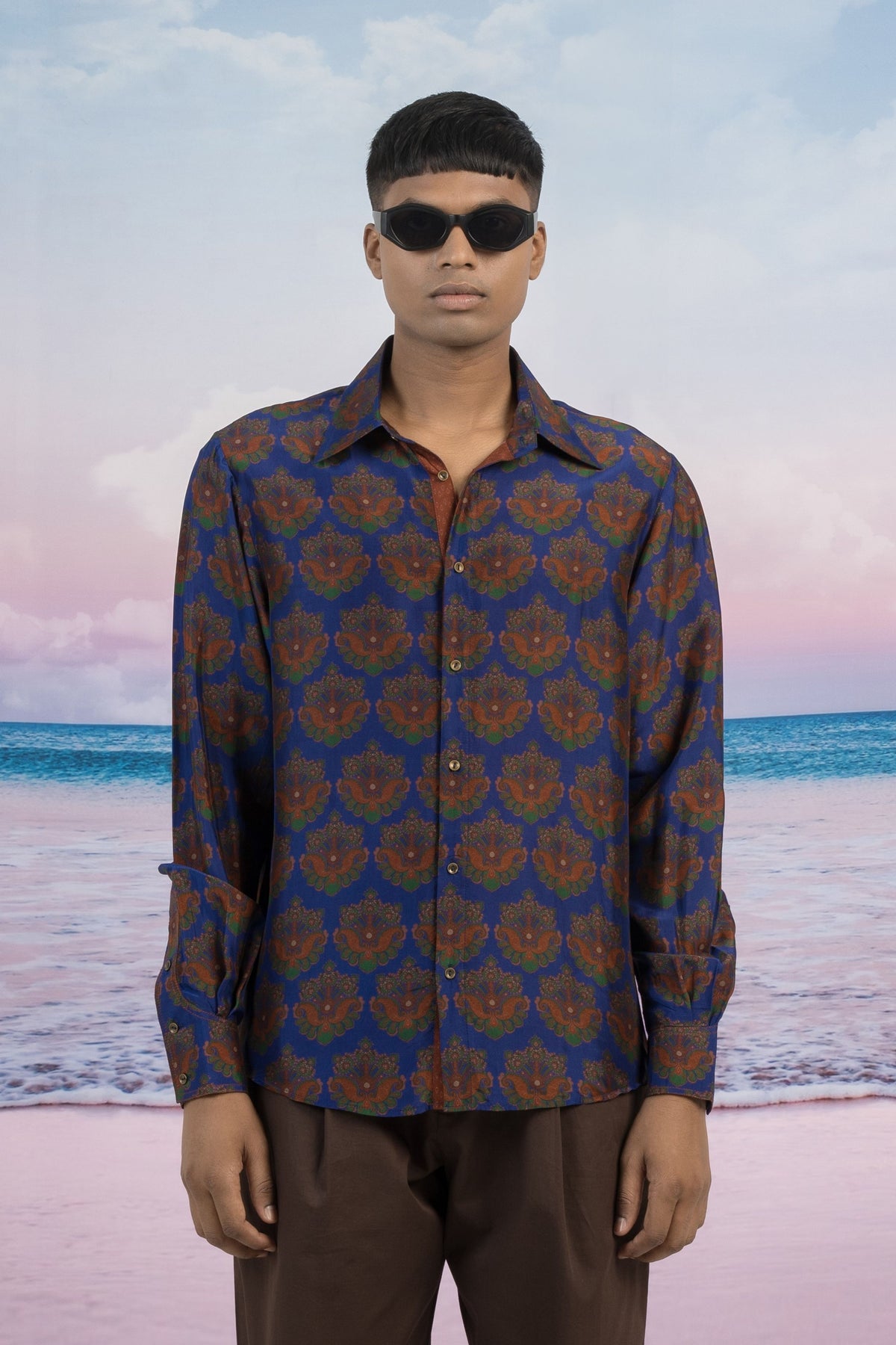 Kashmir Royal Silk Shirt