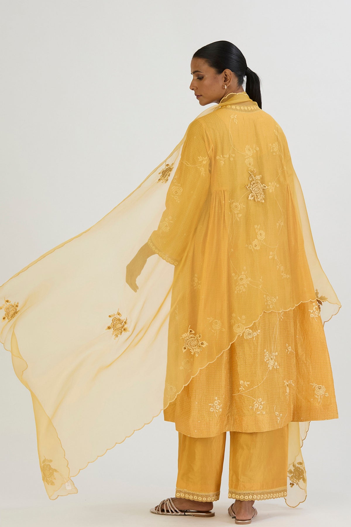 Yellow Janvi Dupatta