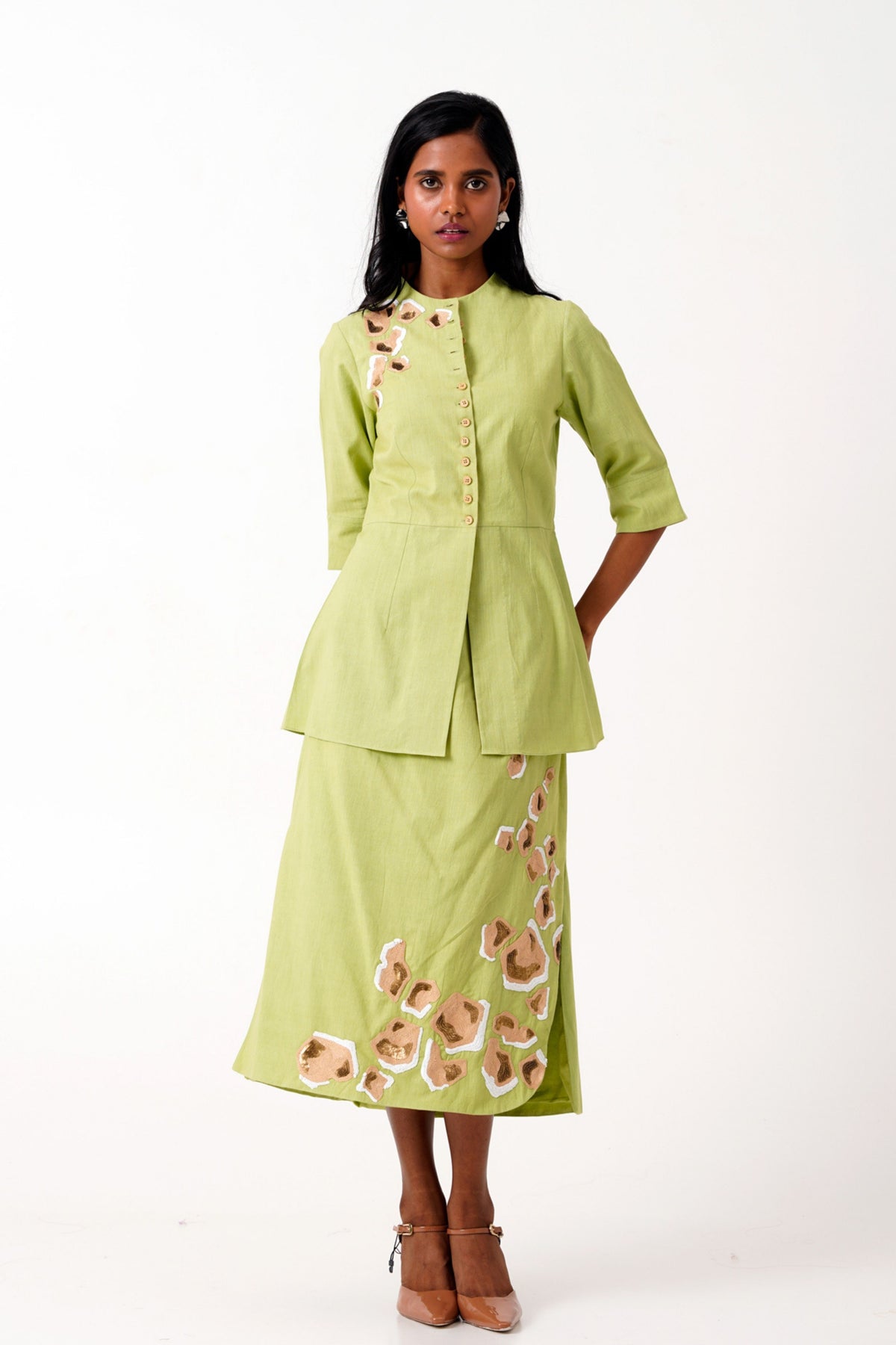 Spring Green Sierra Skirt Set