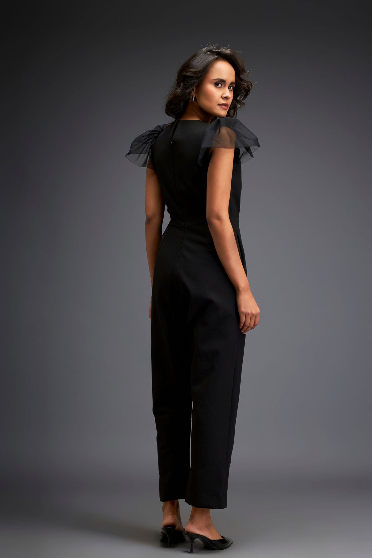 Black Tailored Jumpsuit