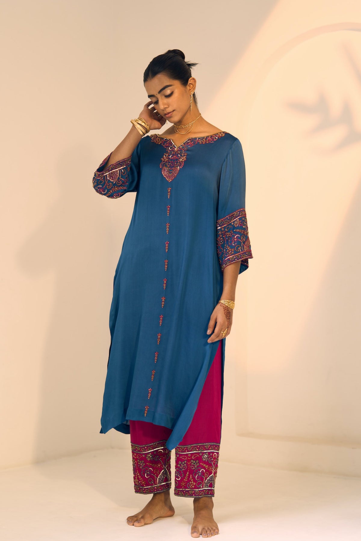 Blue Taara Kurta Set