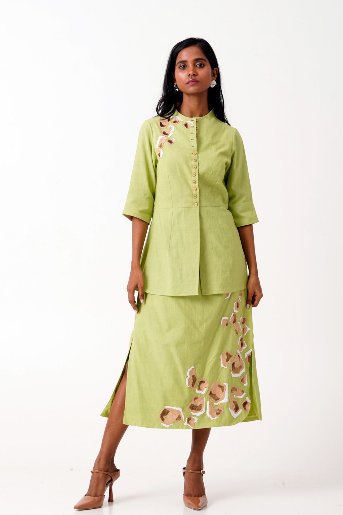 Spring Green Sierra Skirt Set