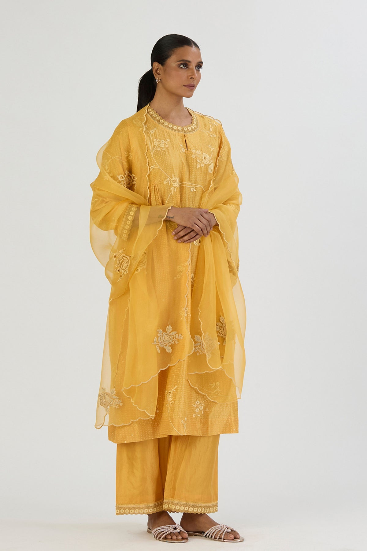 Yellow Janvi Dupatta