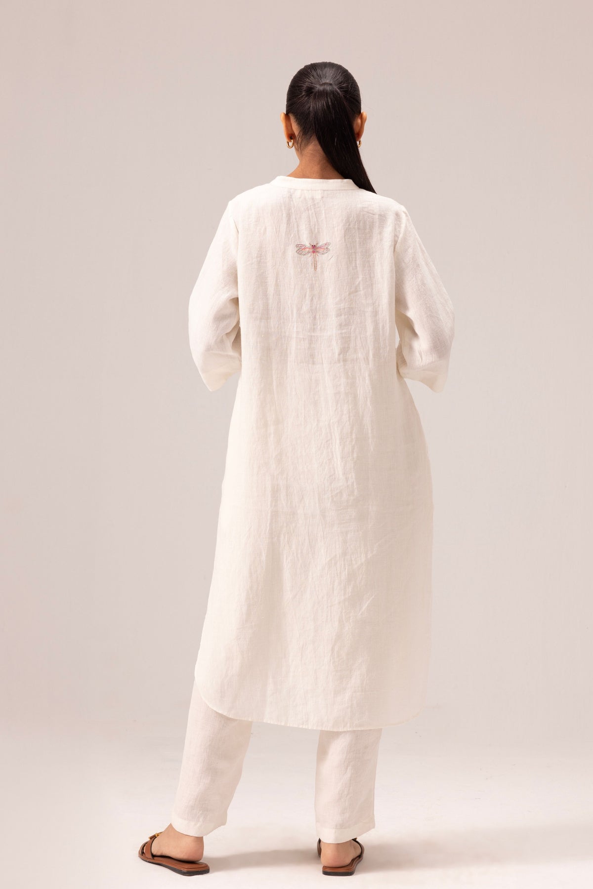 Simran White Kurta Set