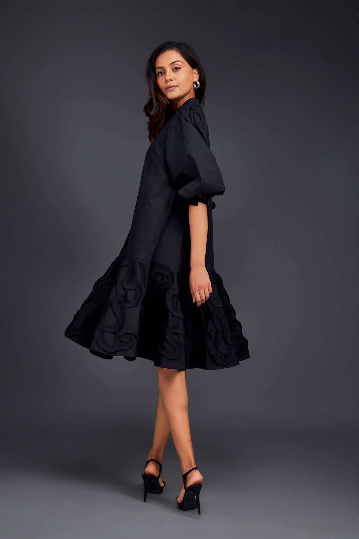 Black Frill Dress