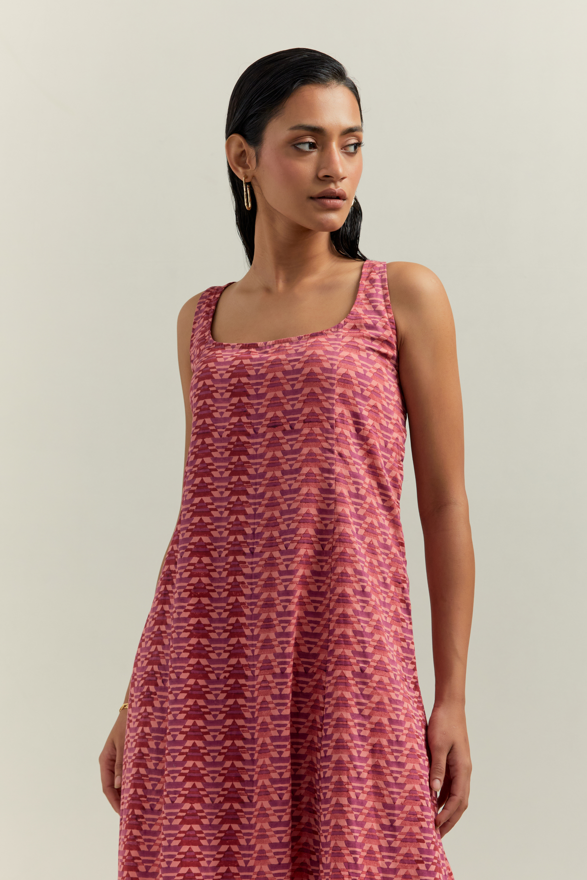 Peach Medley Dress