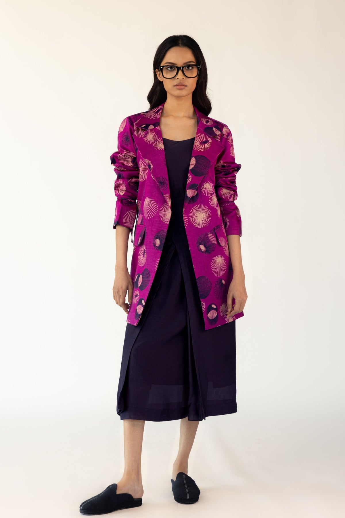 Sakura Silk Blazer