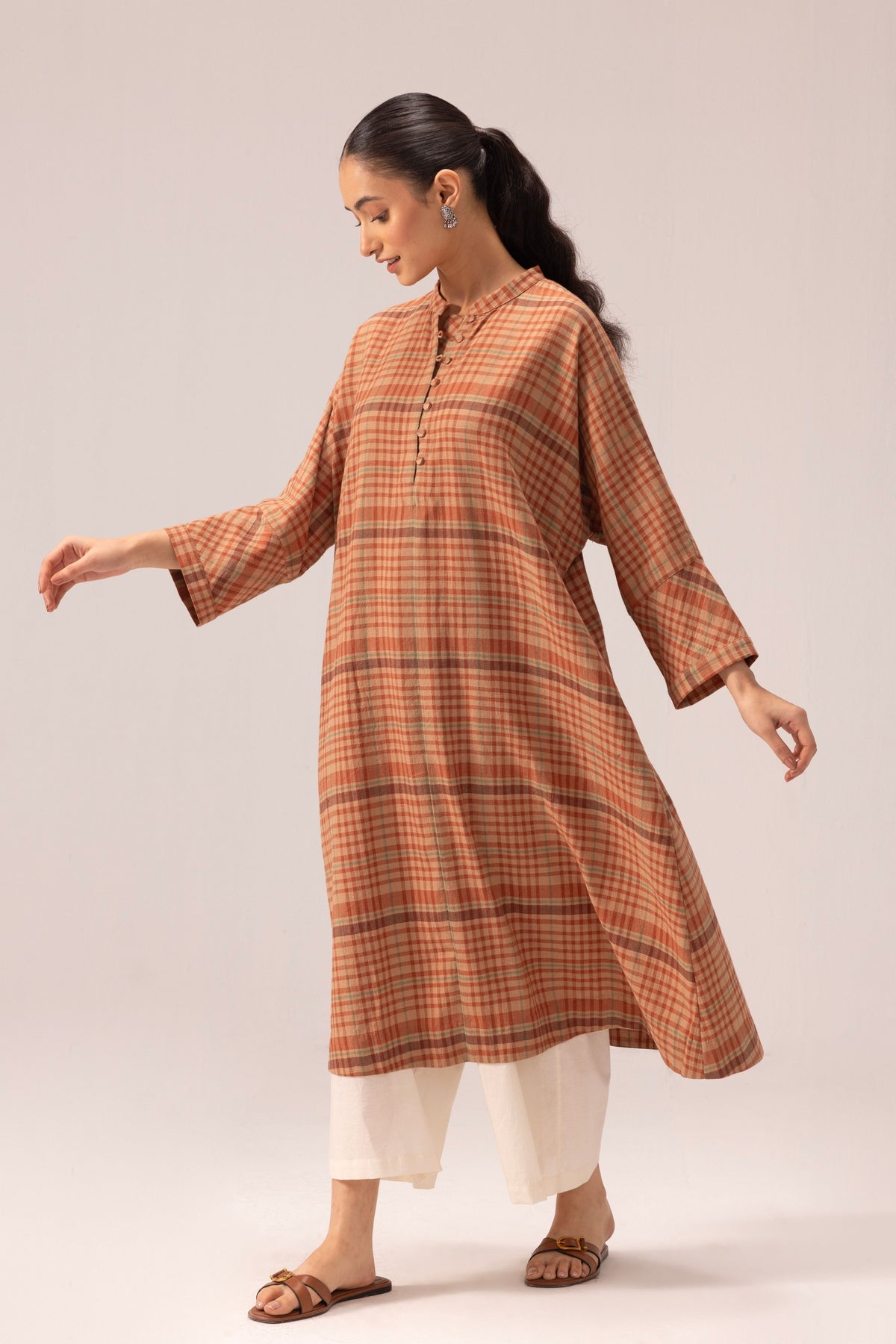 Vidushi Brown Kurta