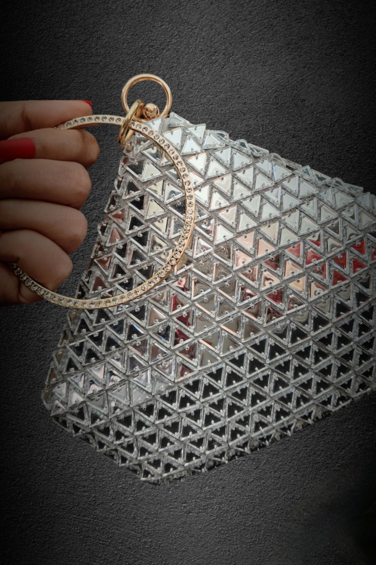 Dazzling Diamond Clutch