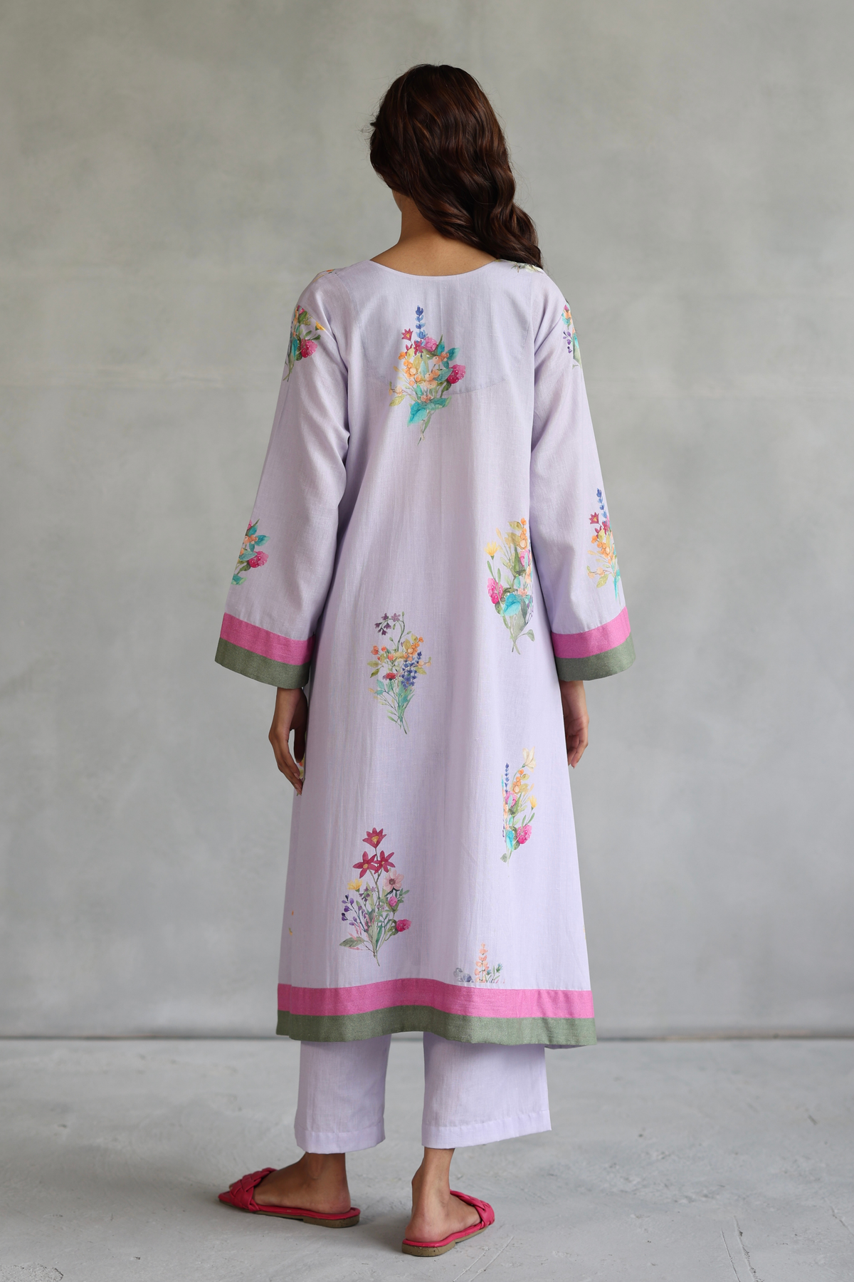 Plum Blossom Tunic Set