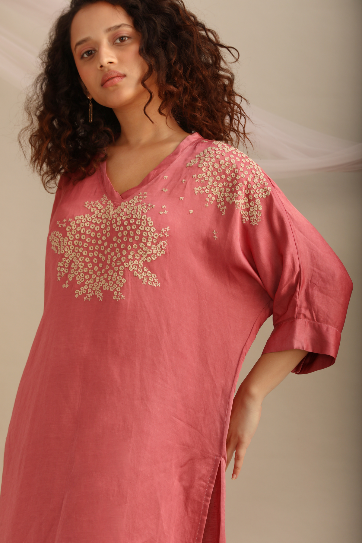 Rose Kurta Set