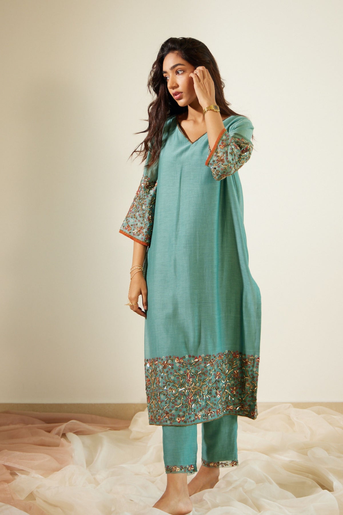 Blue Gulaal Kurta