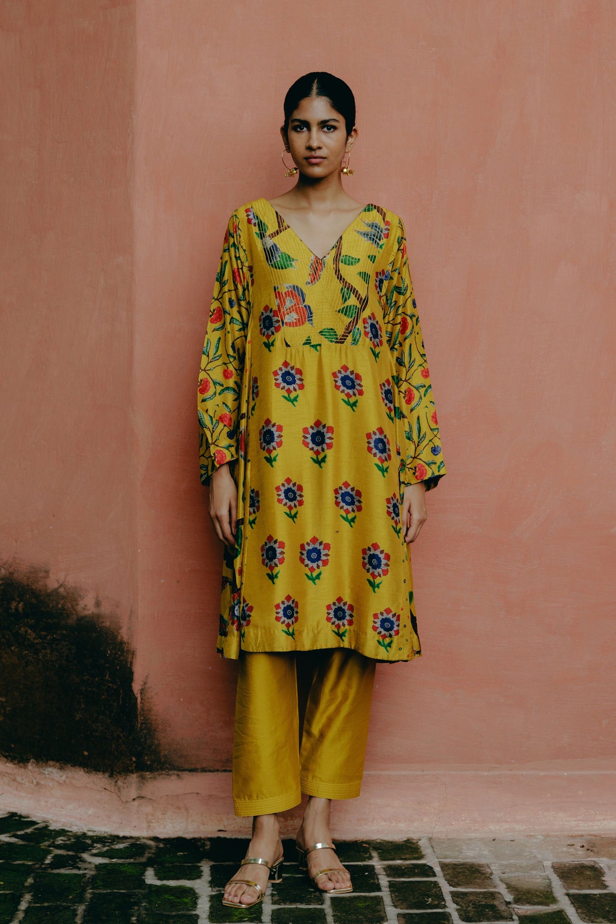 Sunflower Yellow Kurta Set