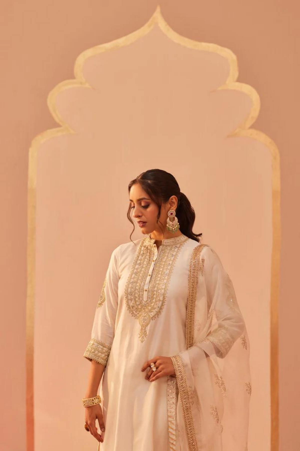 Zaniab Long Kurta Set