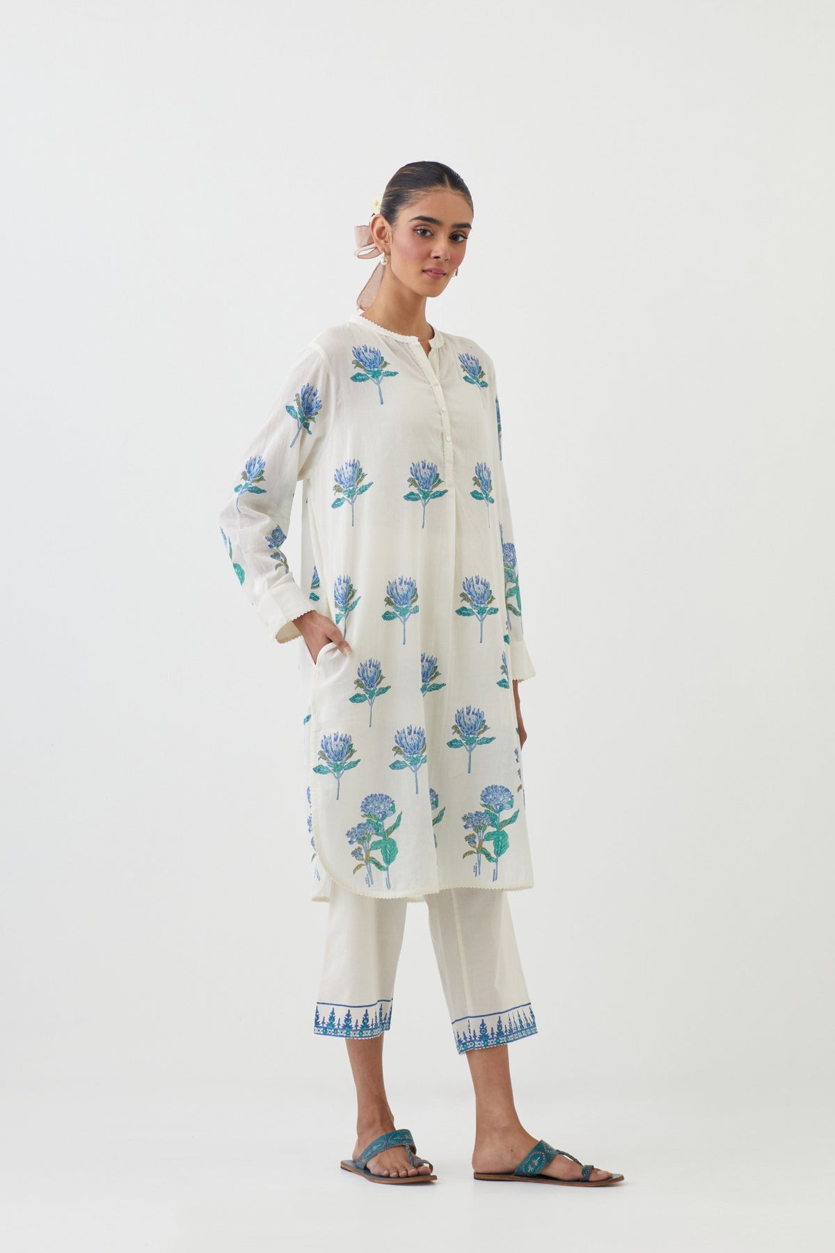 Blue Kurta Set