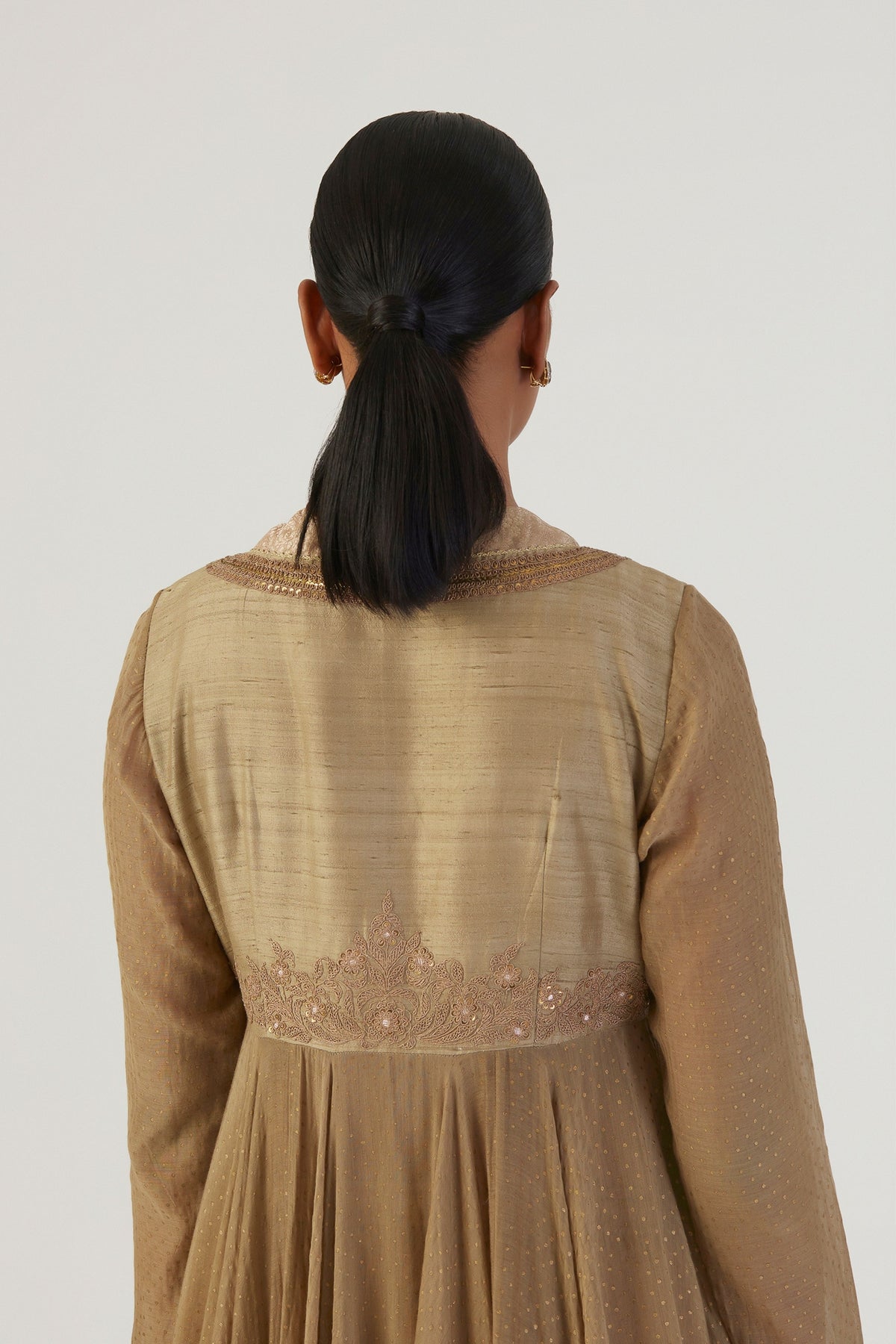 Farah Beige Anarkali