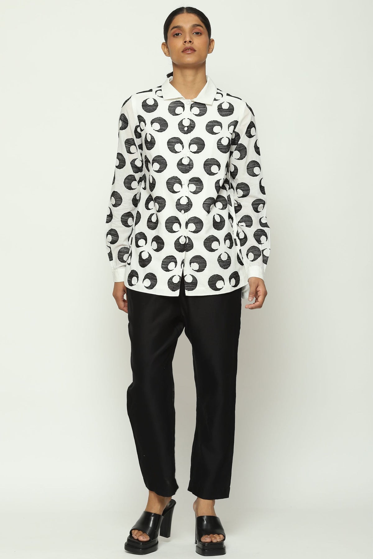 Ottoman Moon Motifs Shirt