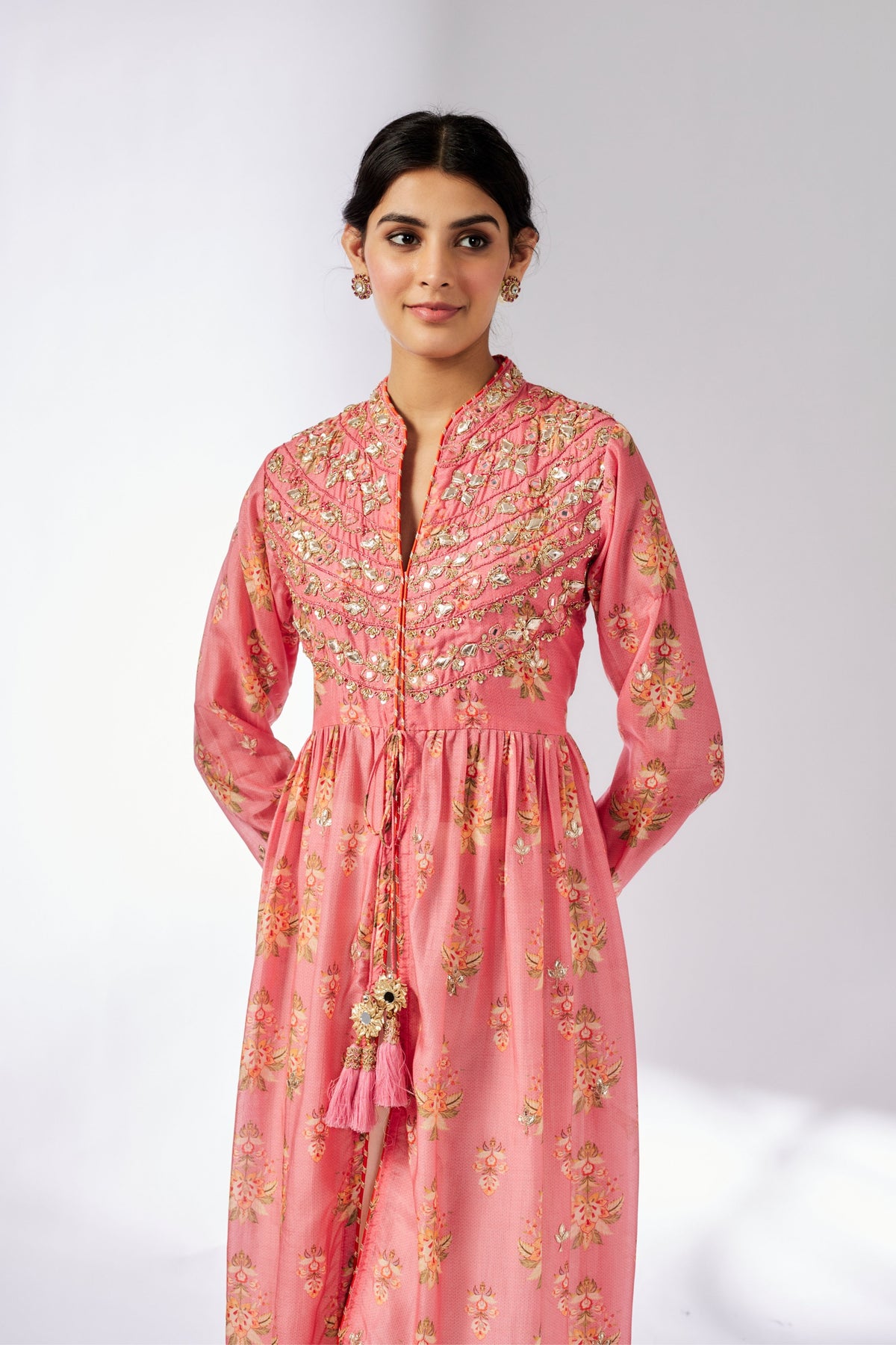 Pink Tara Jacket Style Tunic