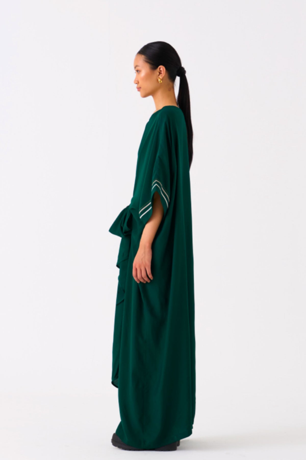 Tie Green Kaftan