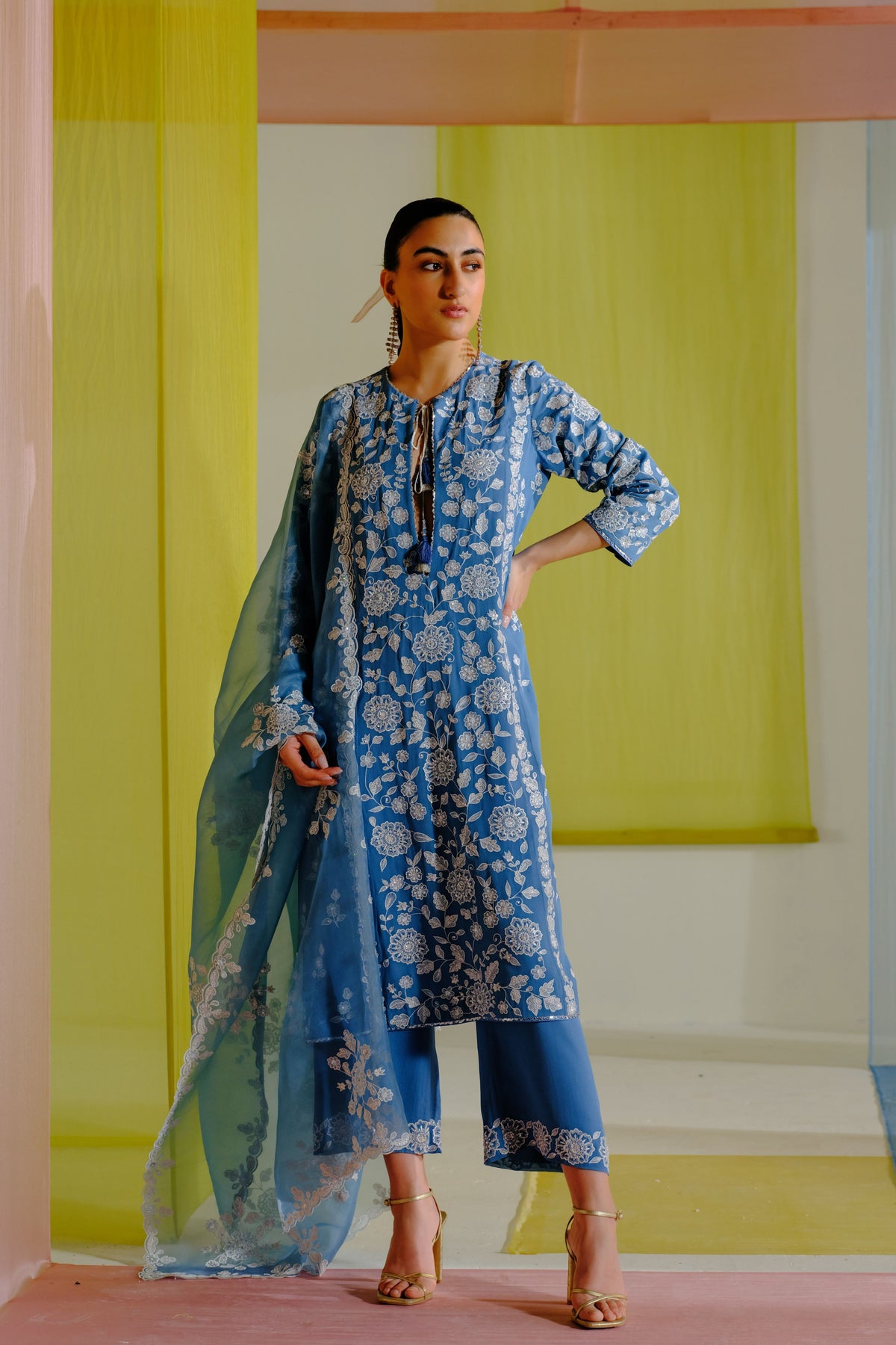 Ismat Long Kurta Set