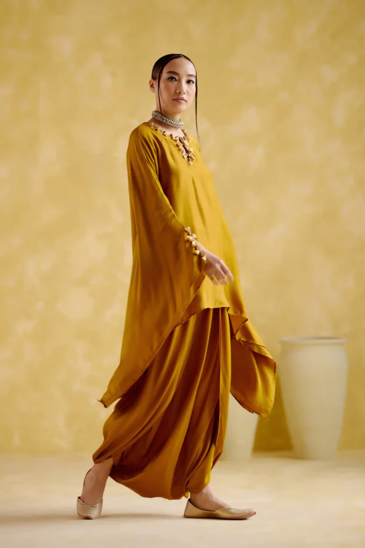 Arundhati Yellow Co-ord Set