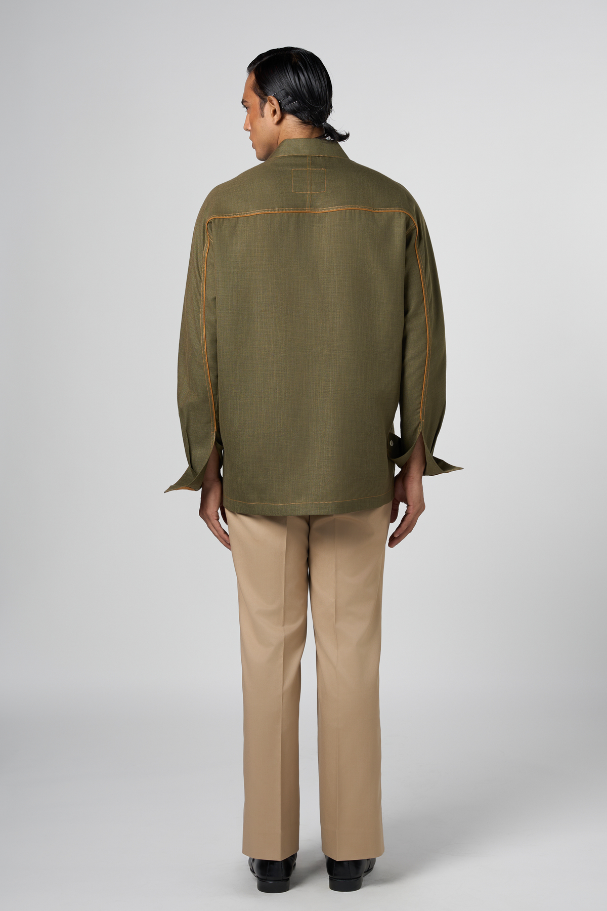 Olive Urban Patch Shirt