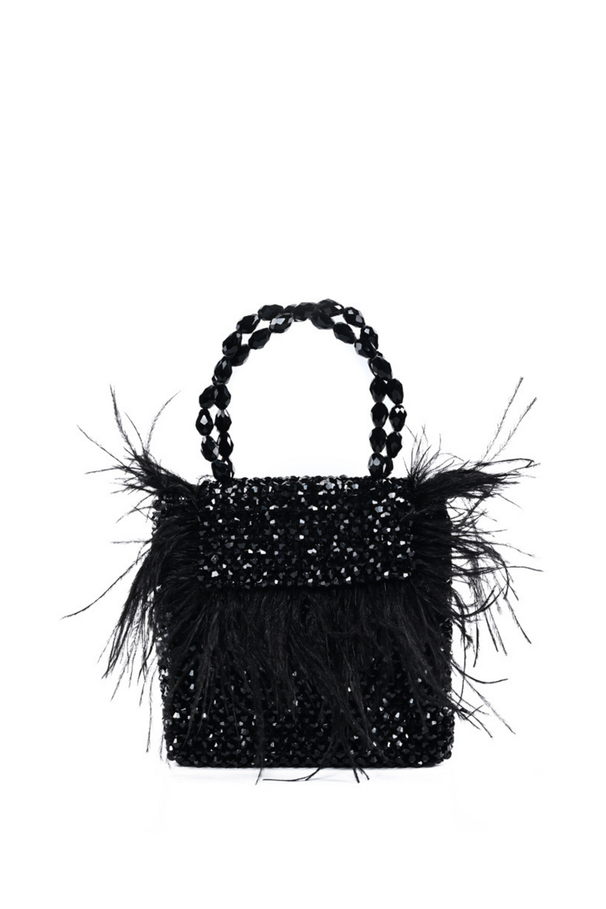 Natali Mini Bag With Feathers