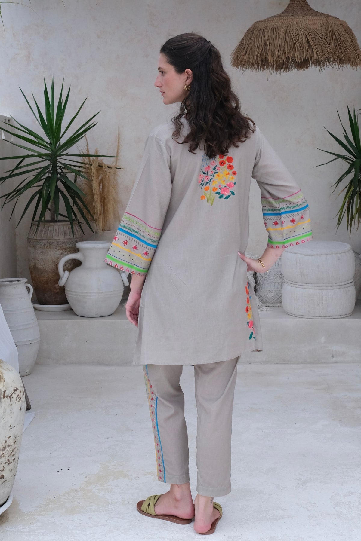 Positano Beige Tunic