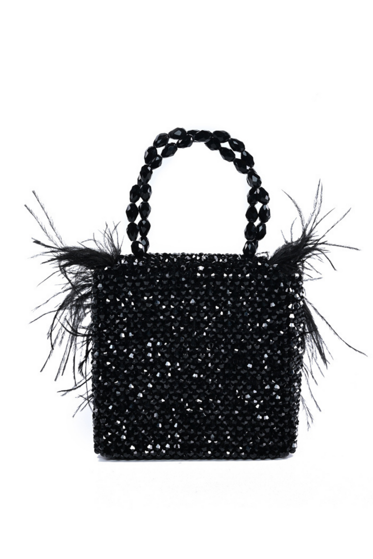 Natali Mini Bag With Feathers