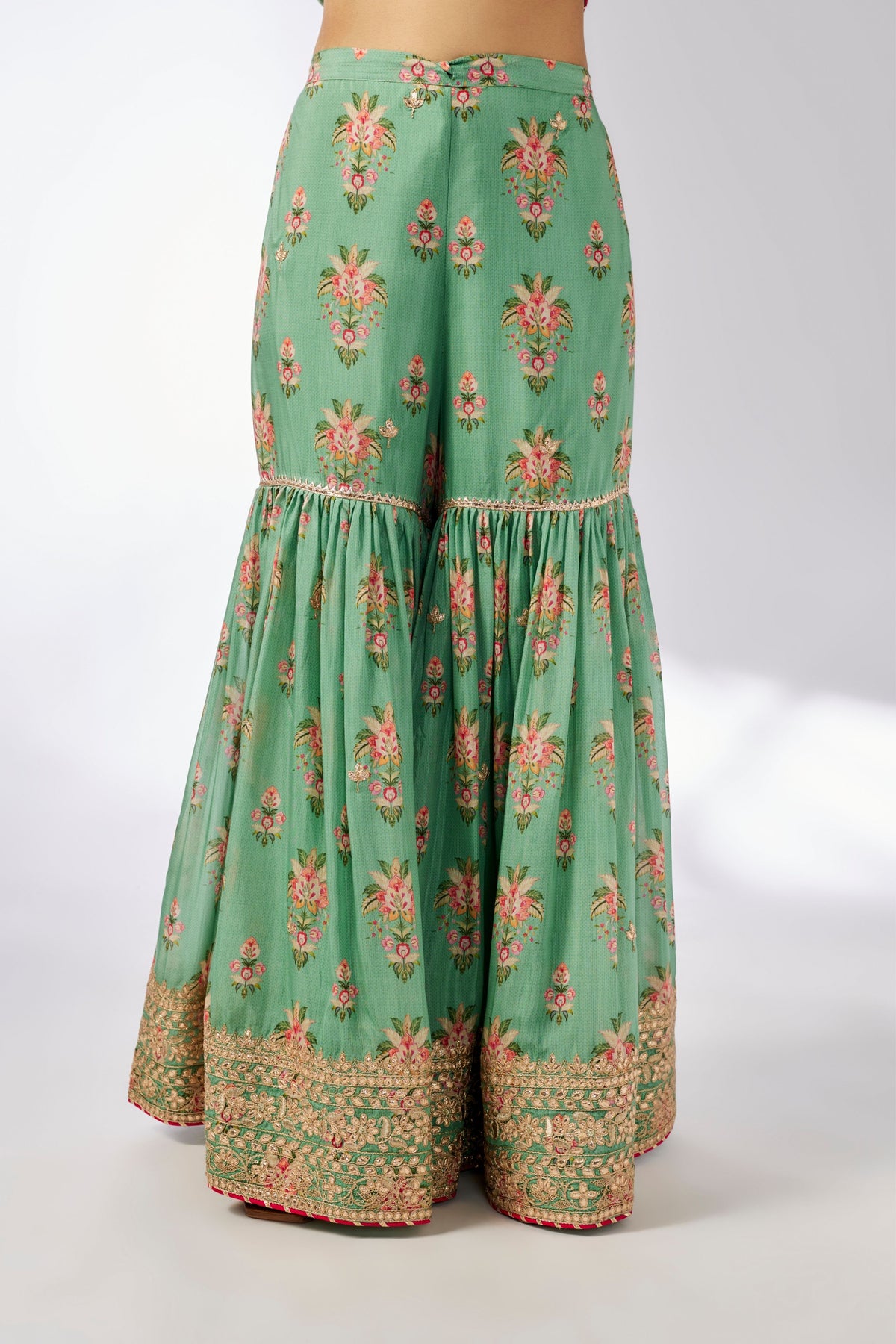 Mint Samiksha Peplum Sharara Set