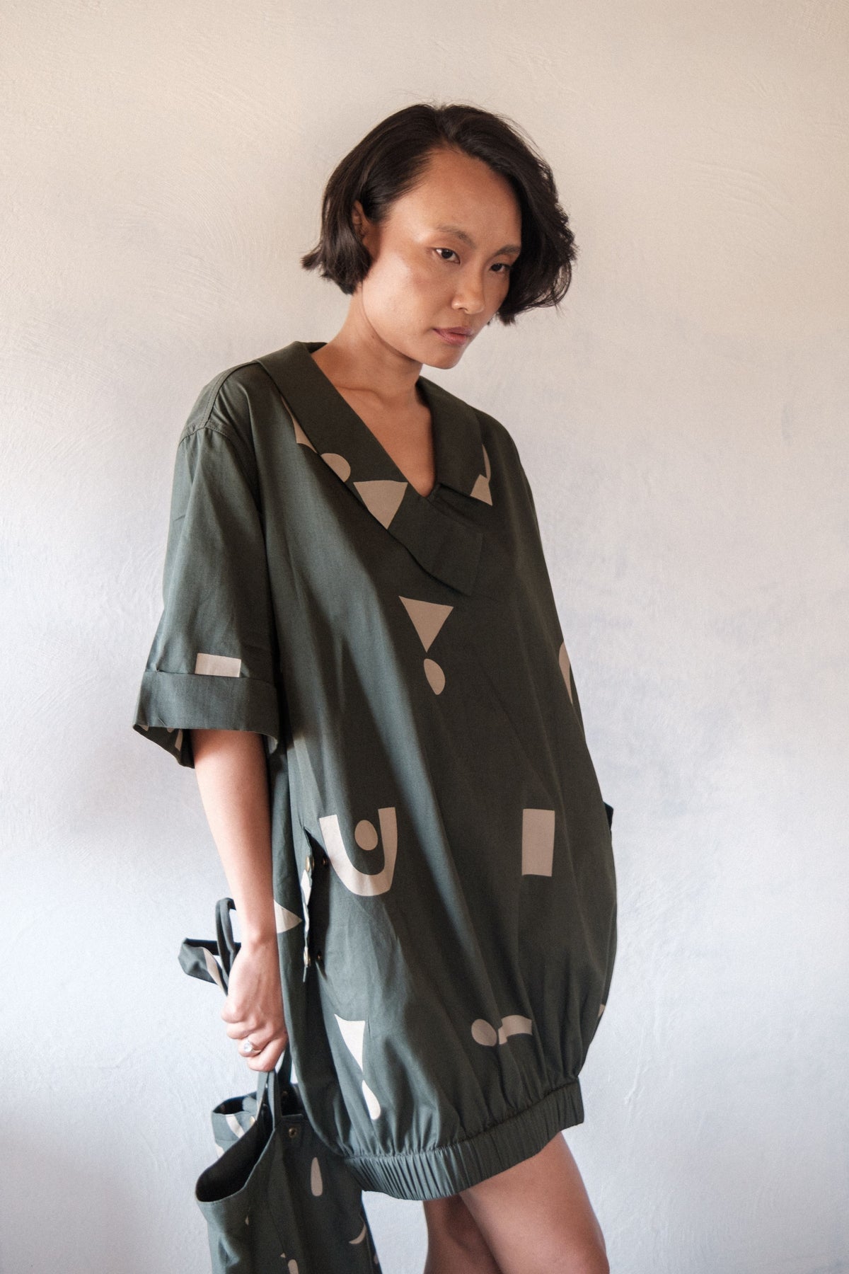 Green Triangle Sydney Shift Dress