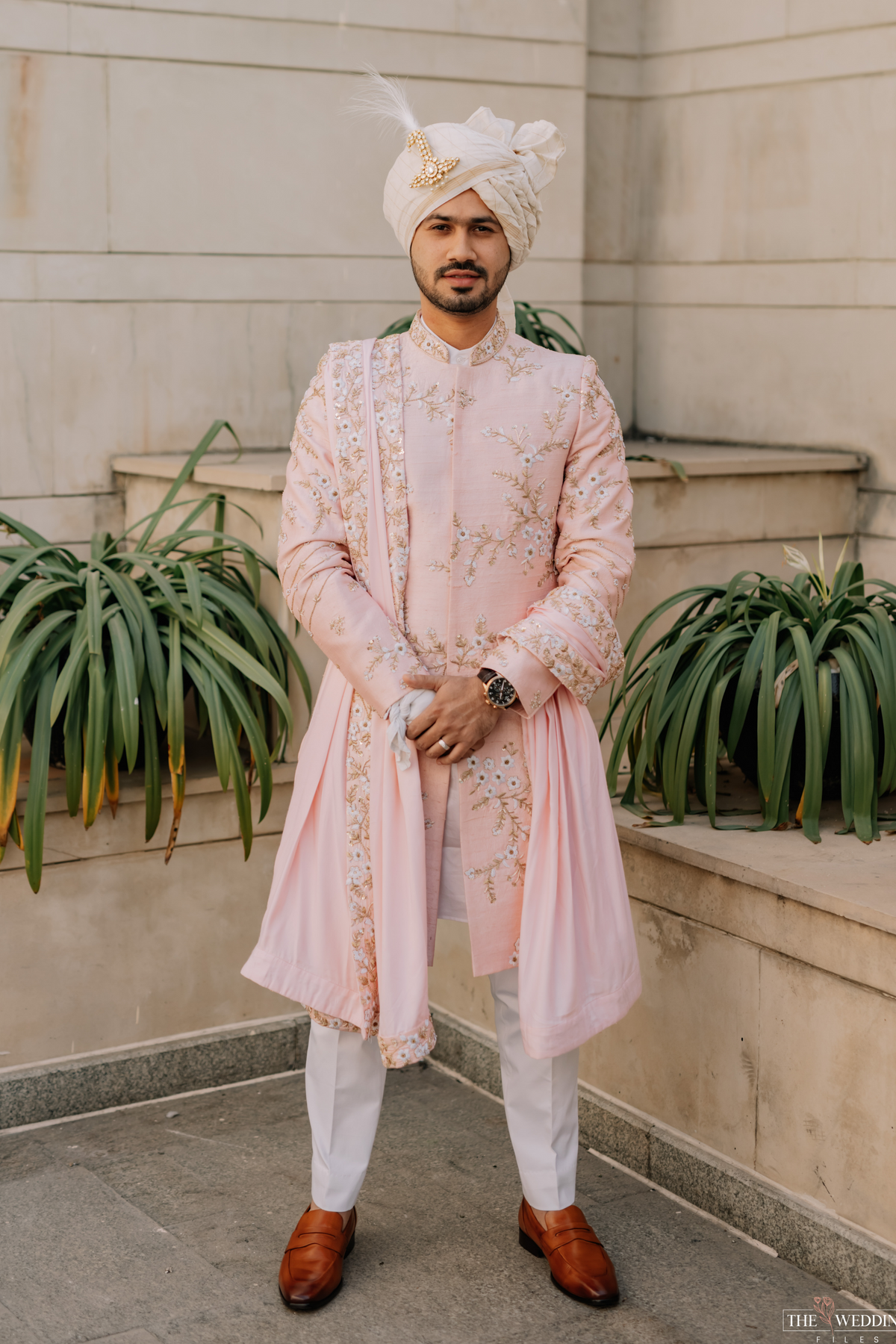 Cherry Blossom Sherwani