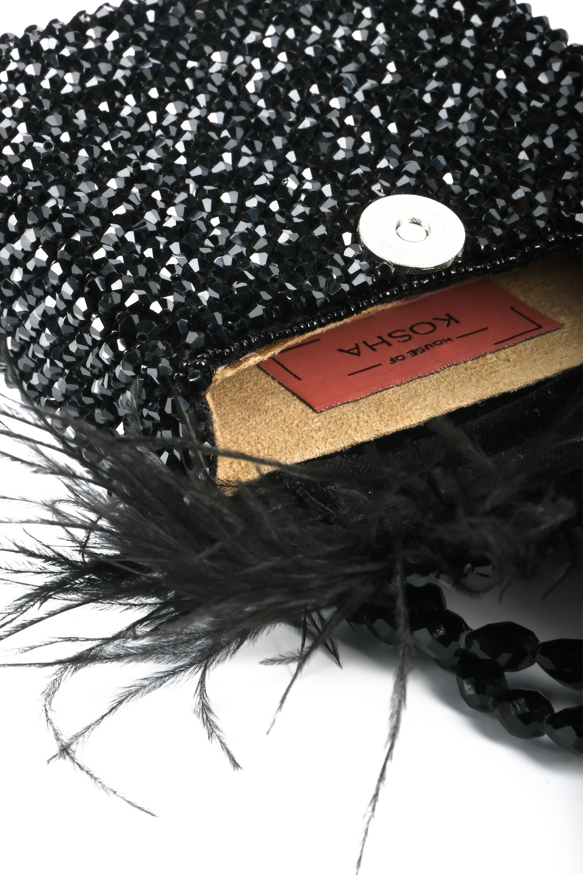 Natali Mini Bag With Feathers