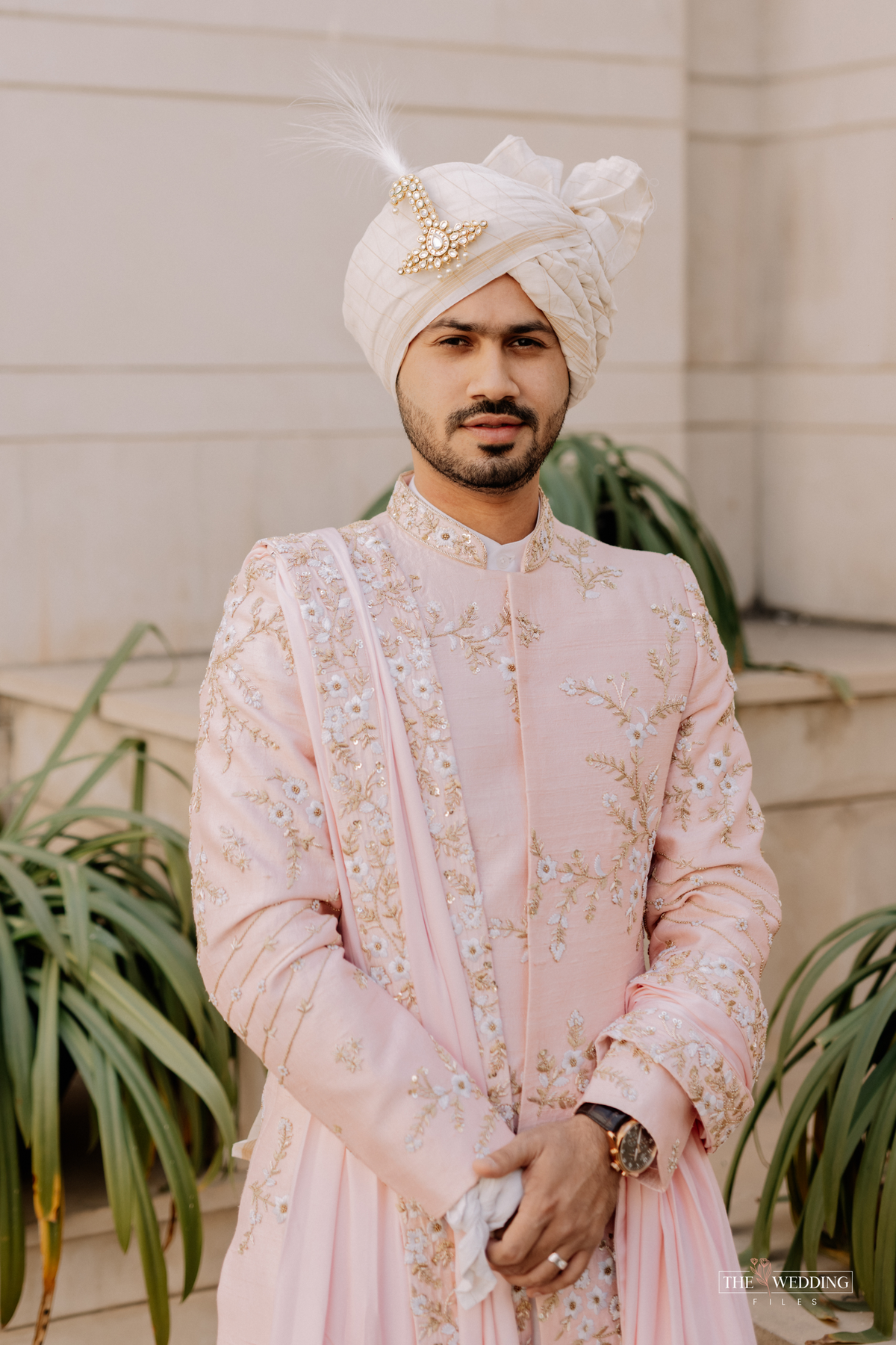 Cherry Blossom Sherwani