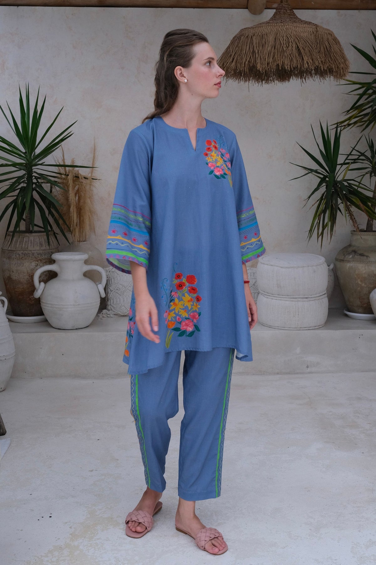 Positano Royal Blue Tunic