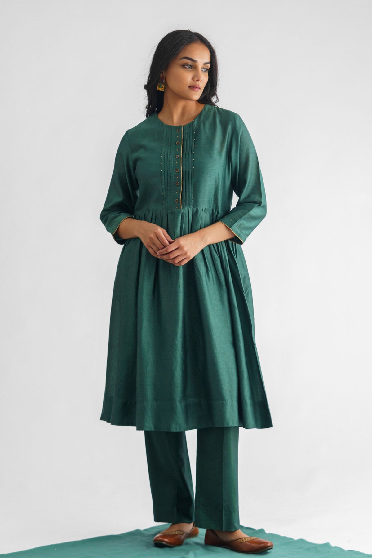 Bottle Green Tunic