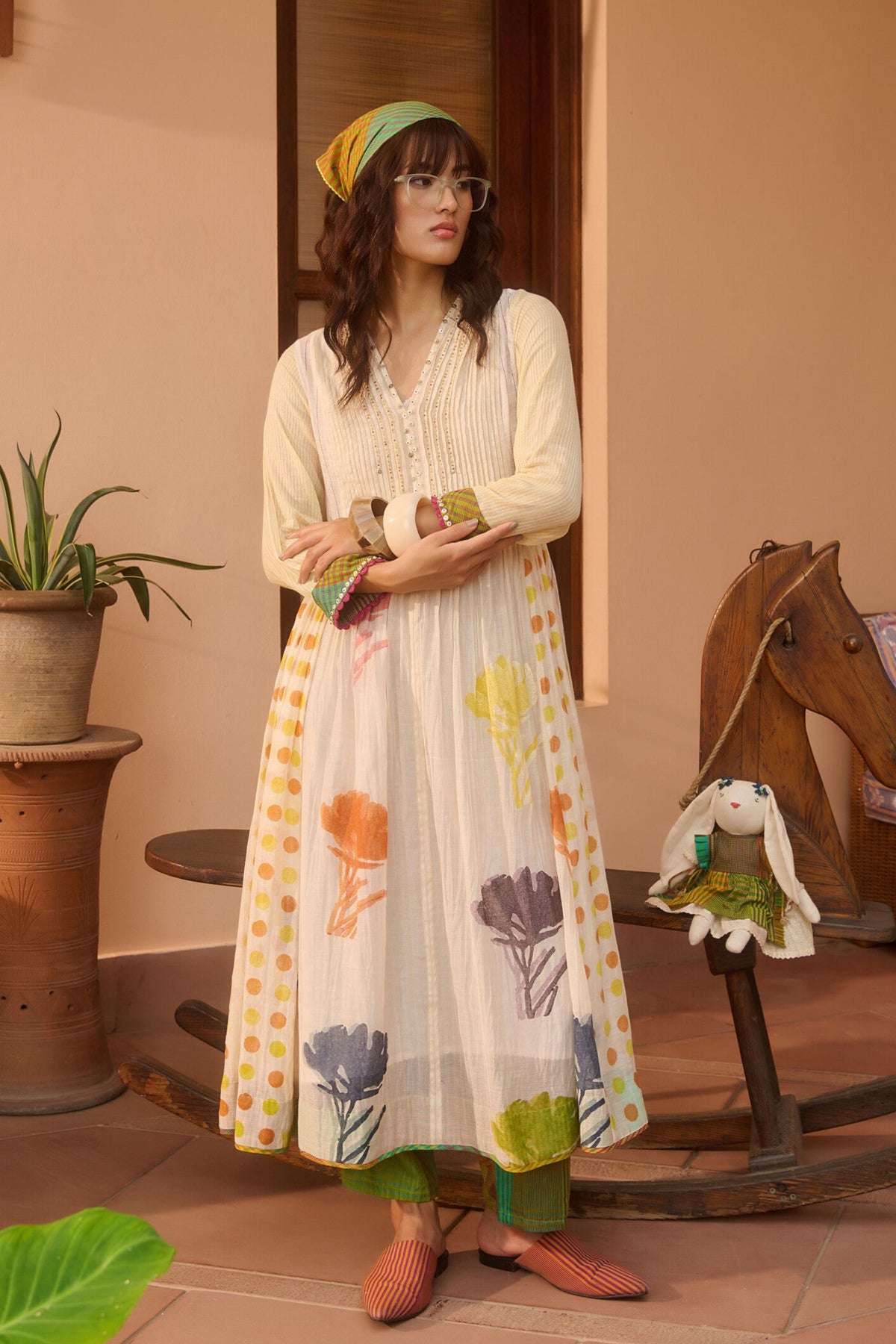 Ivory Freda Dupatta