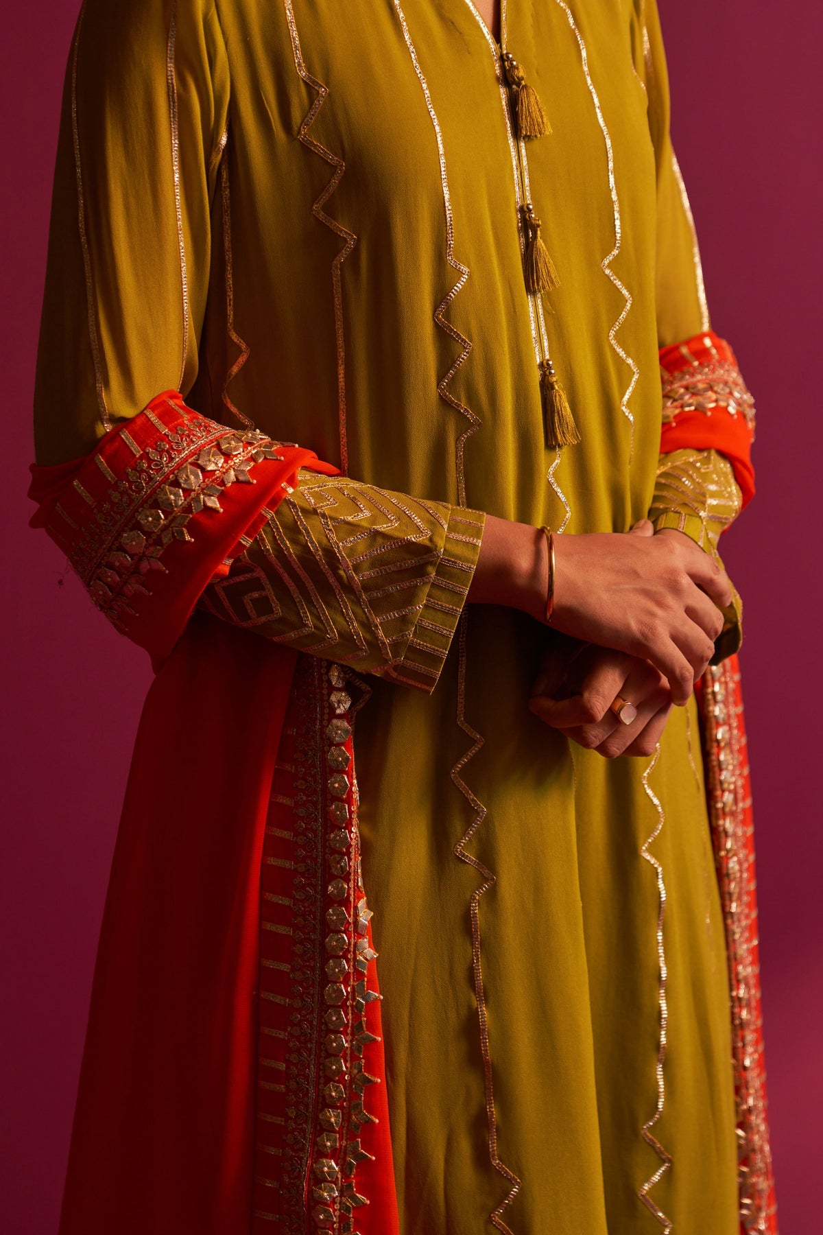 Lime Green Aroha Kurta Set