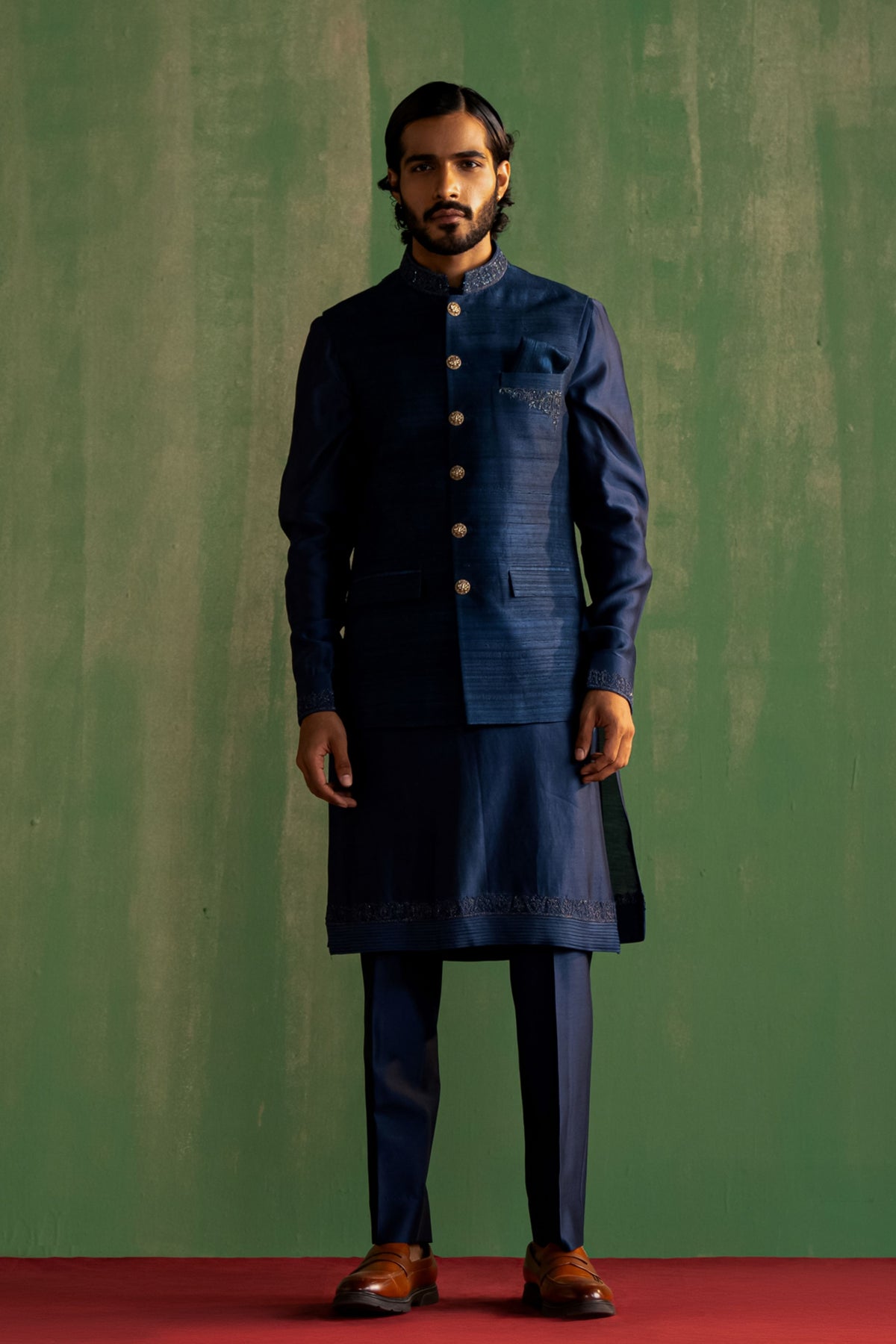 Kavish Midnight Bundi Set