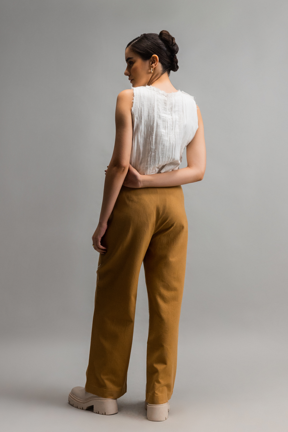 White Garden Pant