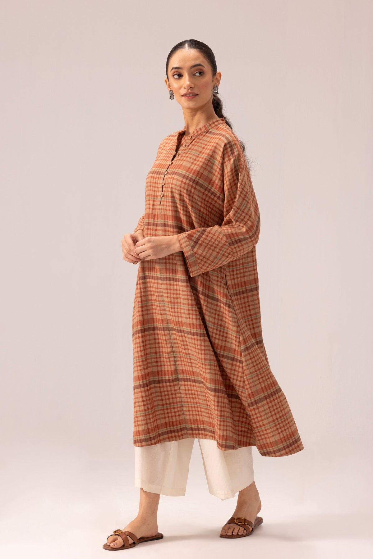 Vidushi Brown Kurta