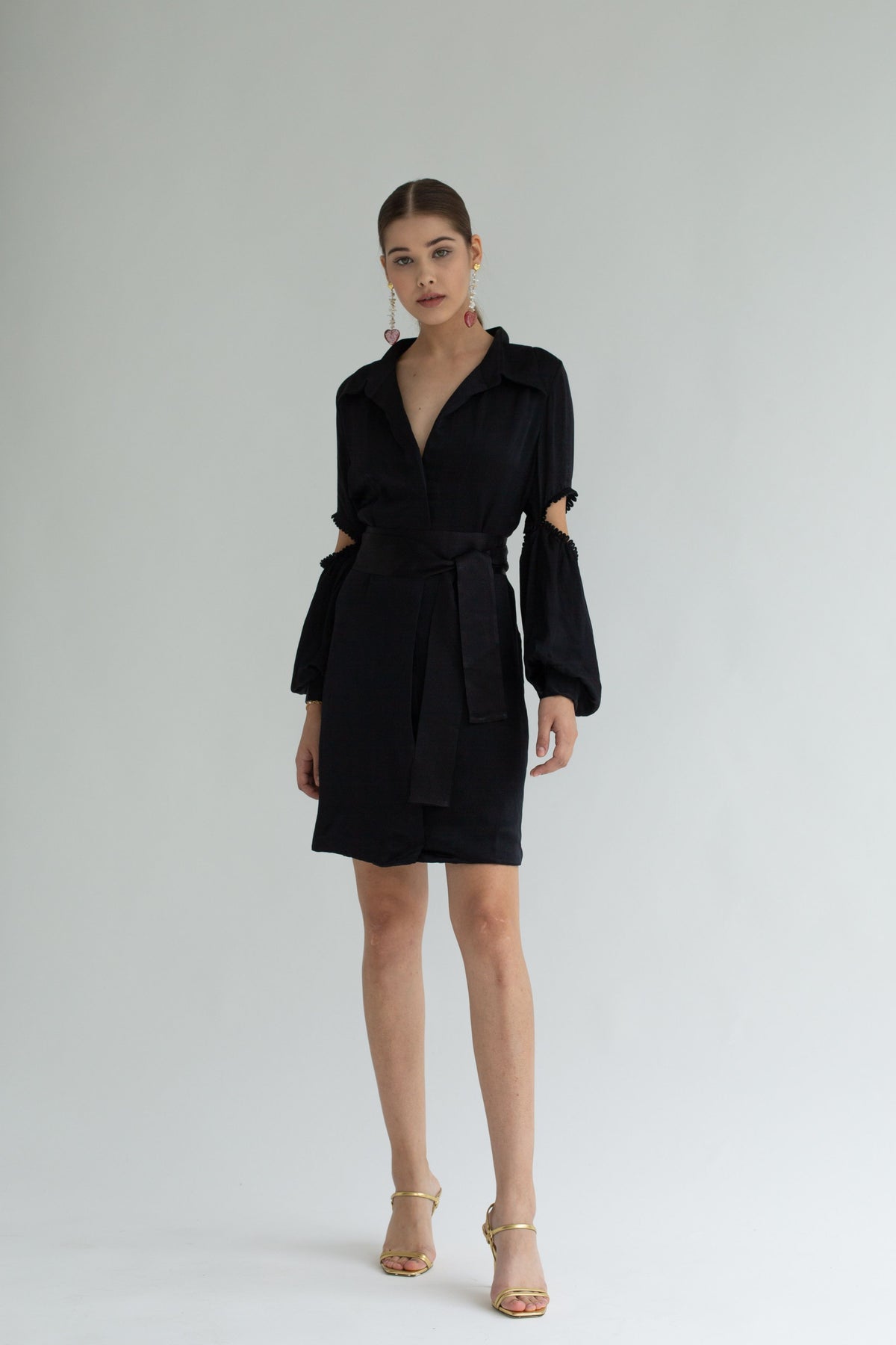 Signature Black Loop Dress