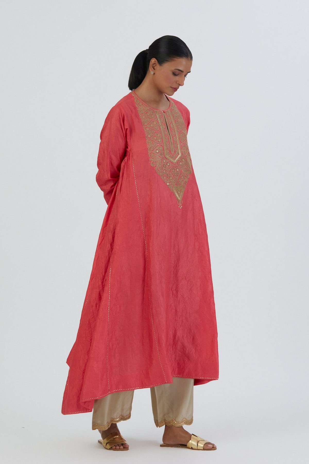 Smita Coral Kurta &amp; Pant