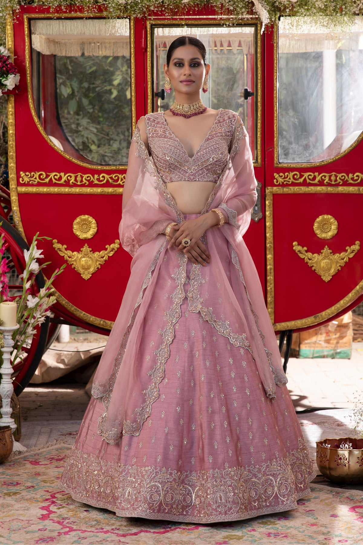 Lylac Lehenga Set